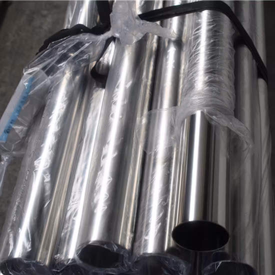 ASTM AISI 201 304 316 316L 430 décapage Ba 2b brillant poli en acier inoxydable laminé à chaud à froid sans soudure/tuyau soudé pour les matériaux de construction